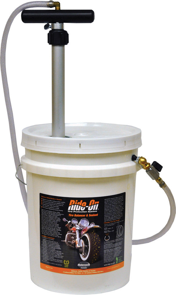 RIDE-ON, RIDE-ON TPS TIRE BALANCER AND SEALANT 5GAL PAIL PUMP HP-100