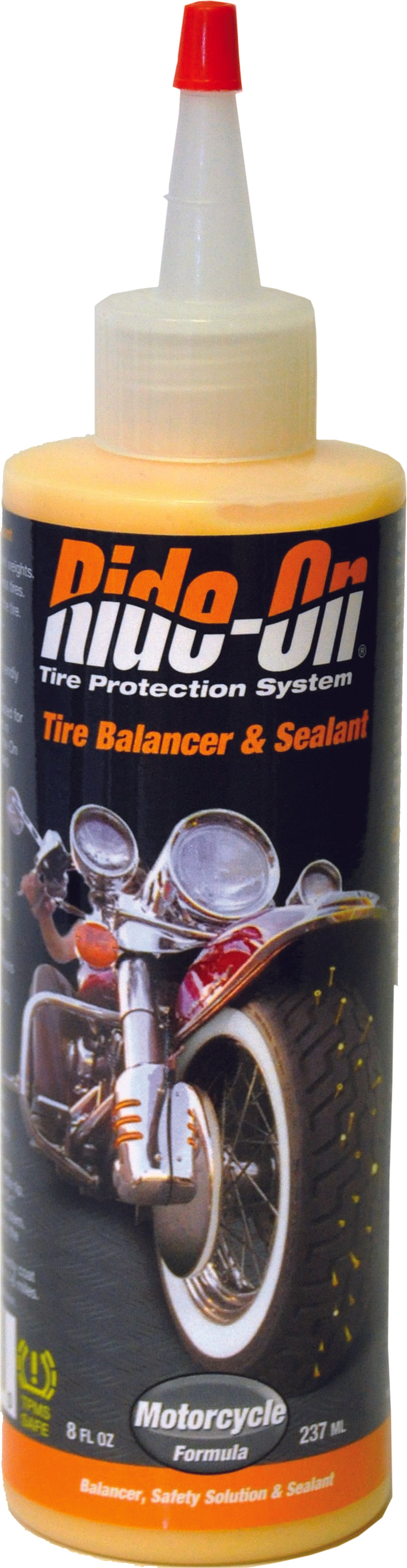 RIDE-ON, RIDE-ON TPS TIRE BALANCER AND SEALANT 8OZ 41208