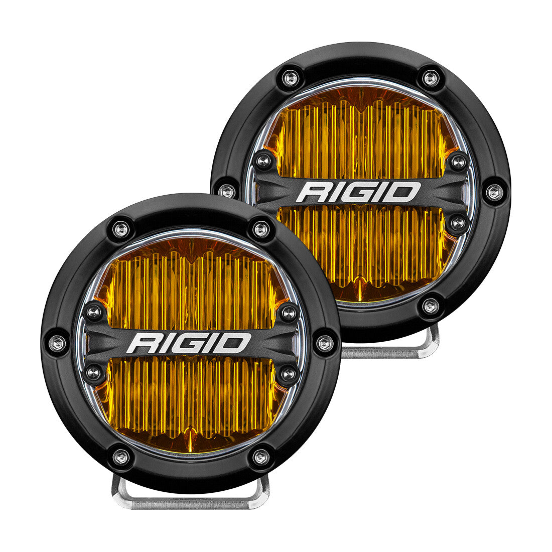 RIGID, RIGID 360-SERIES 4IN SAE FOG SEL YELLOW/2 36111