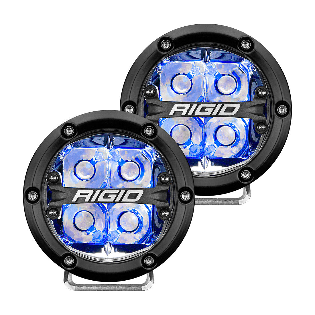 RIGID, RIGID 360-SERIES 4IN SPOT BLUE BACK LIGHT/2 36115