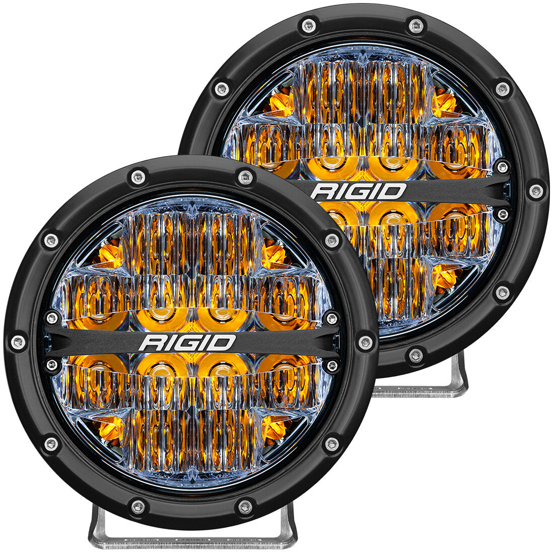 RIGID, RIGID 360-SERIES 6IN DRIVE AMBER BACK LIGHT/2 36206