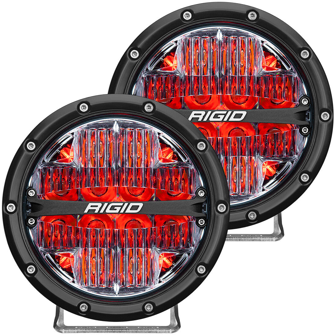 RIGID, RIGID 360-SERIES 6IN DRIVE RED BACK LIGHT/2 36205