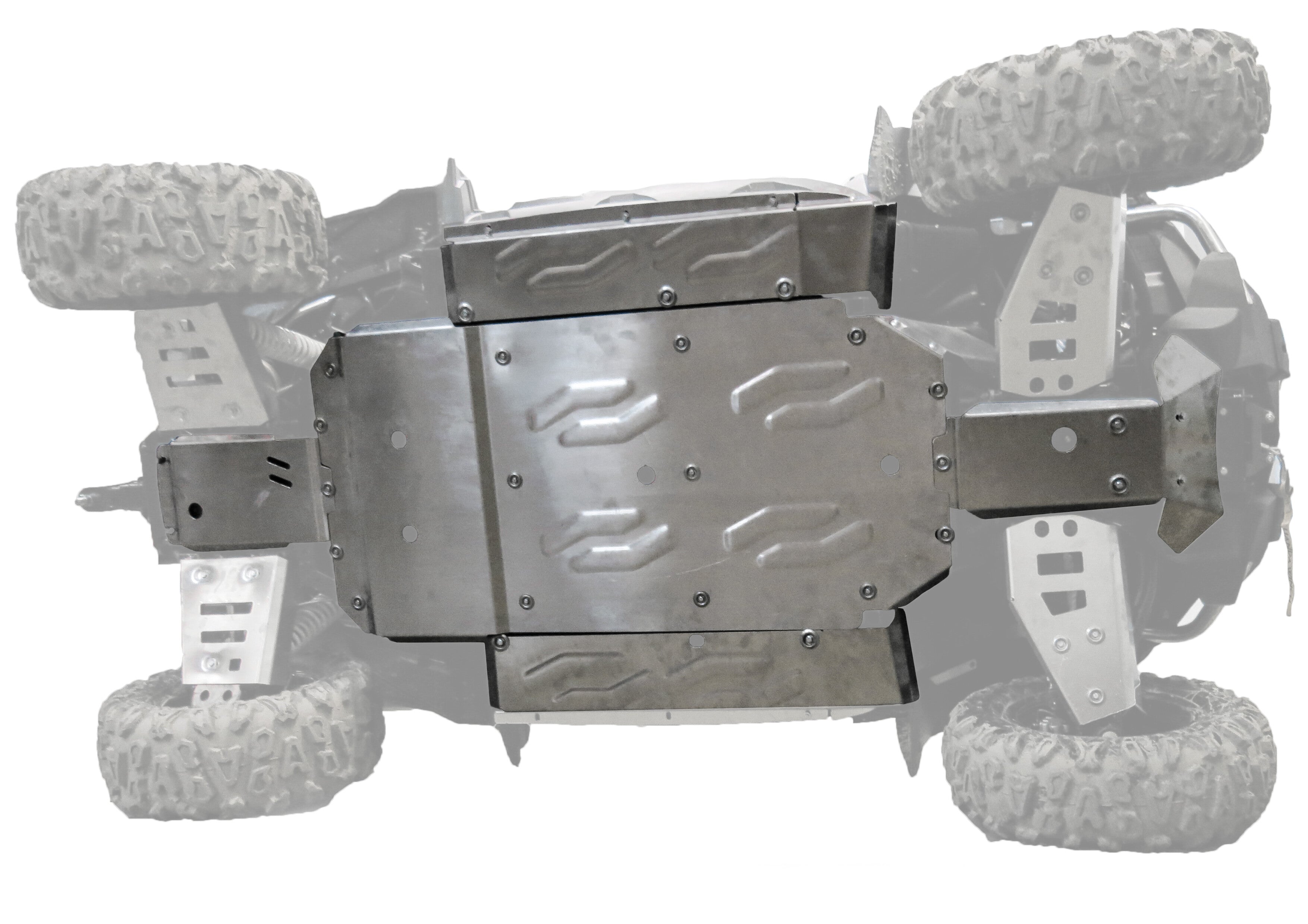 RIVAL POWERSPORTS USA, RIVAL POWERSPORTS USA CENTRAL SKID PLATE ALLOY 2444.8140.1