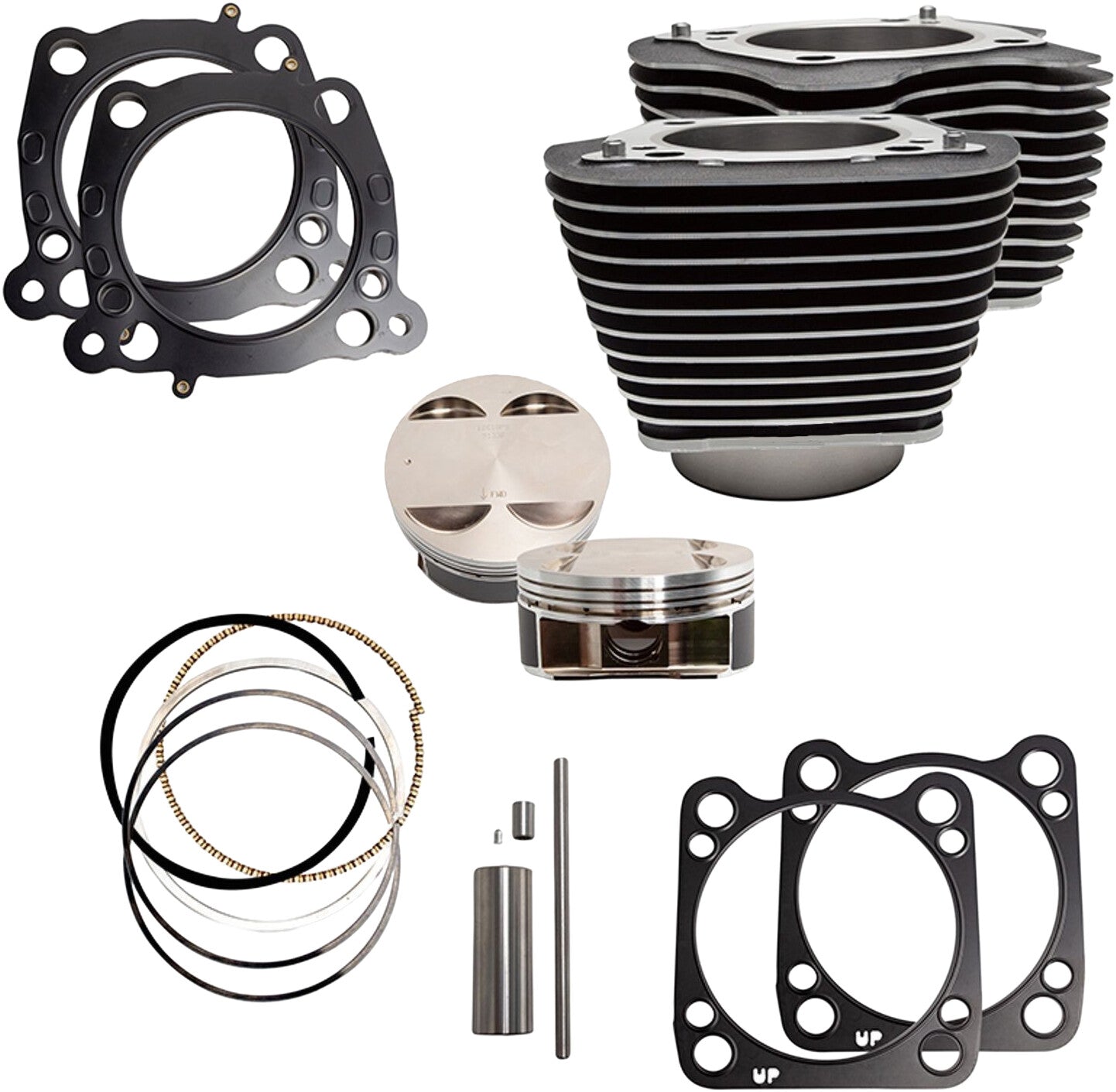 ROCKET CAMS, ROCKET CAMS BIG BORE CYLINDER KIT 124" M8 `17-UP 8-8101