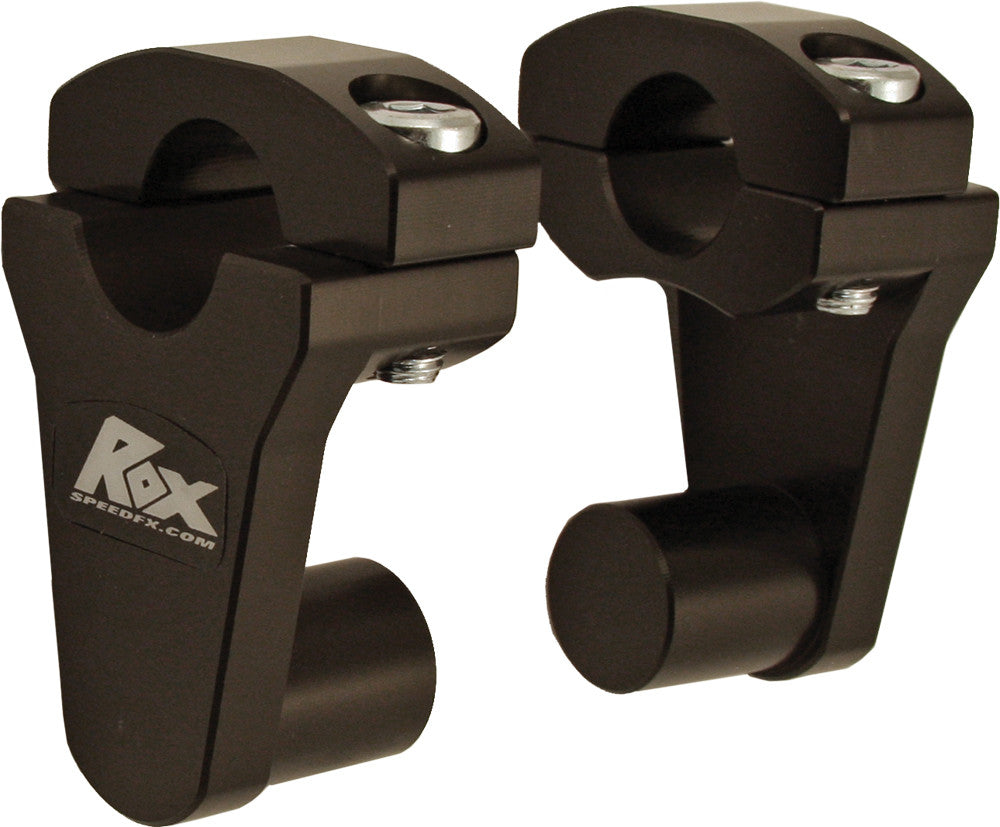 ROX, ROX ELITE SERIES PIVOT HANDLEBAR RISER 2" (BLACK) 1R-P2PPK