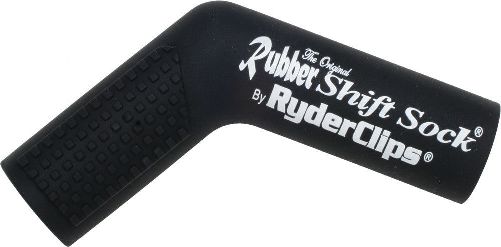 RYDER CLIPS, RYDER CLIPS RUBBER SHIFT SOCK (BLACK) RSS-BLACK