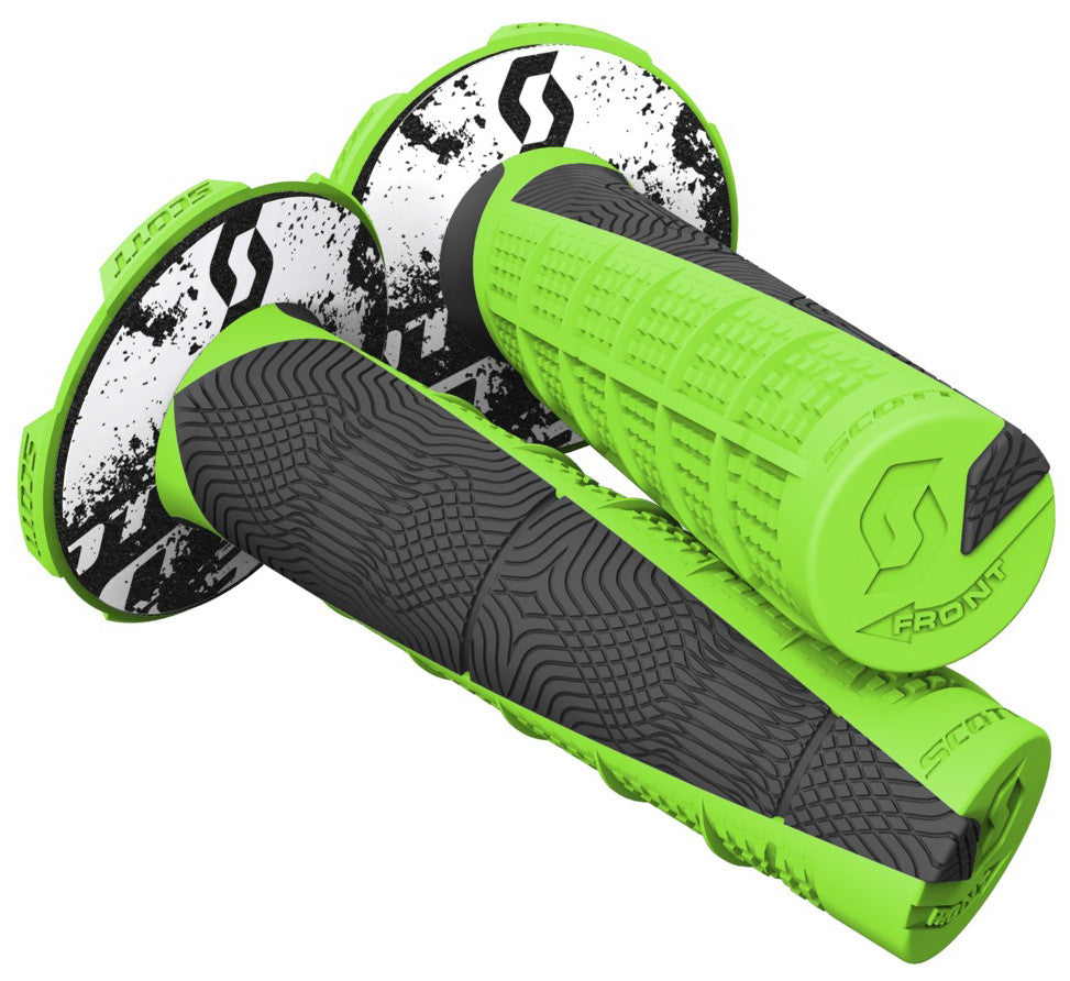 SCOTT, SCOTT DEUCE 2 GRIP NEON GREEN/BLACK 219627-4376