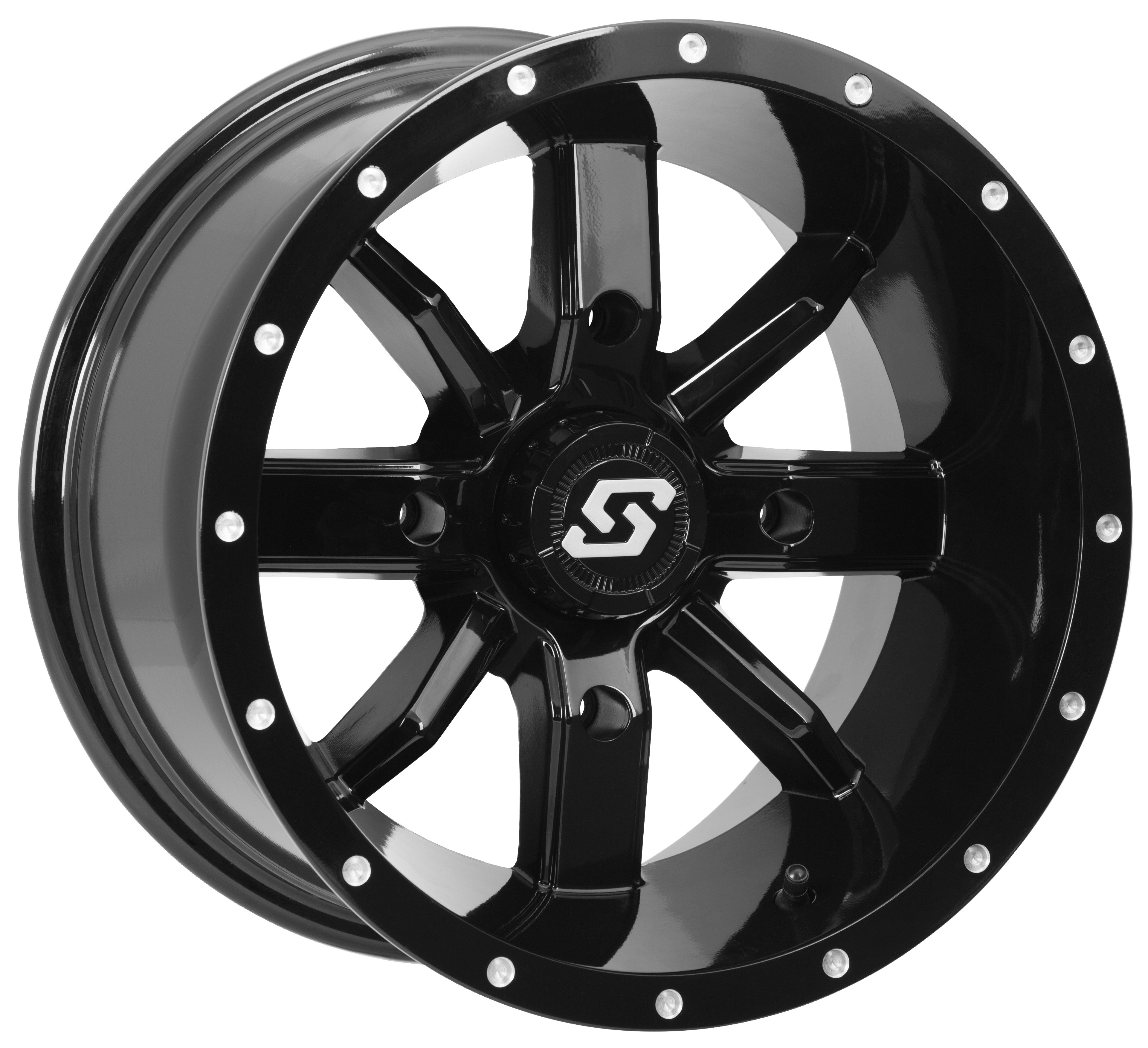 SEDONA, SEDONA HOLLOW POINT WHEEL 14X10 4/110 5+5 (0MM) BLACK A88B-41011-55S