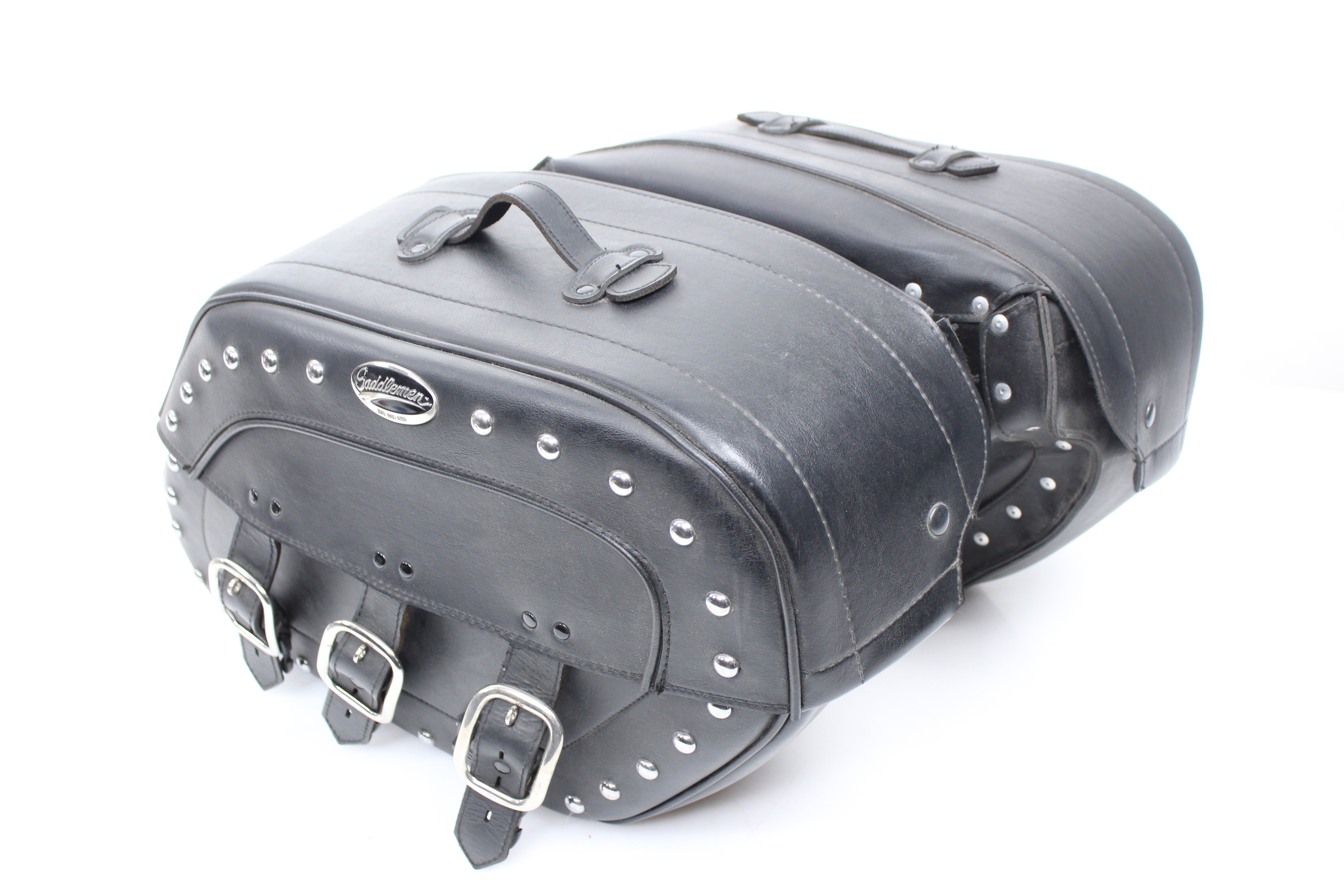 Saddlemen, Saddlemen Saddlebag Leather Studded Stay mount Kawasaki VN1500D/E Vulcan Classic 96-00 VN 1500